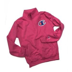 Champion 1/4-zip Sweatshirt Pullover Mens Size L Powerblend  Eco-fleece NWT